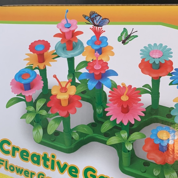 Creative Gardens Flower Arrangement Building Toy DIY Play Kit NIB Sealed Ages 3+ - Picture 10 of 16